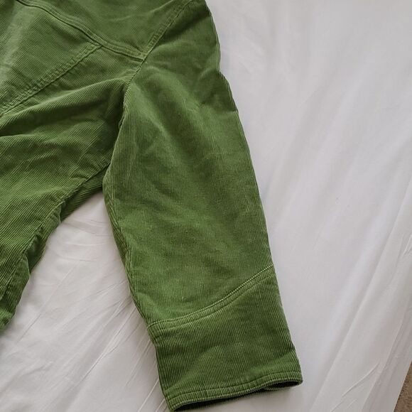 Vinrage AMI Green Corduroy Jacket XL Boho - Picture 9 of 11